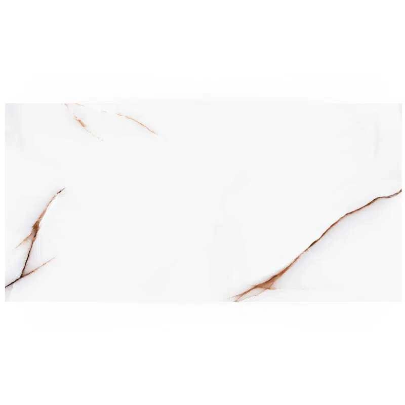 Plăci de porțelan "Belita" alb lustruit 60x120cm